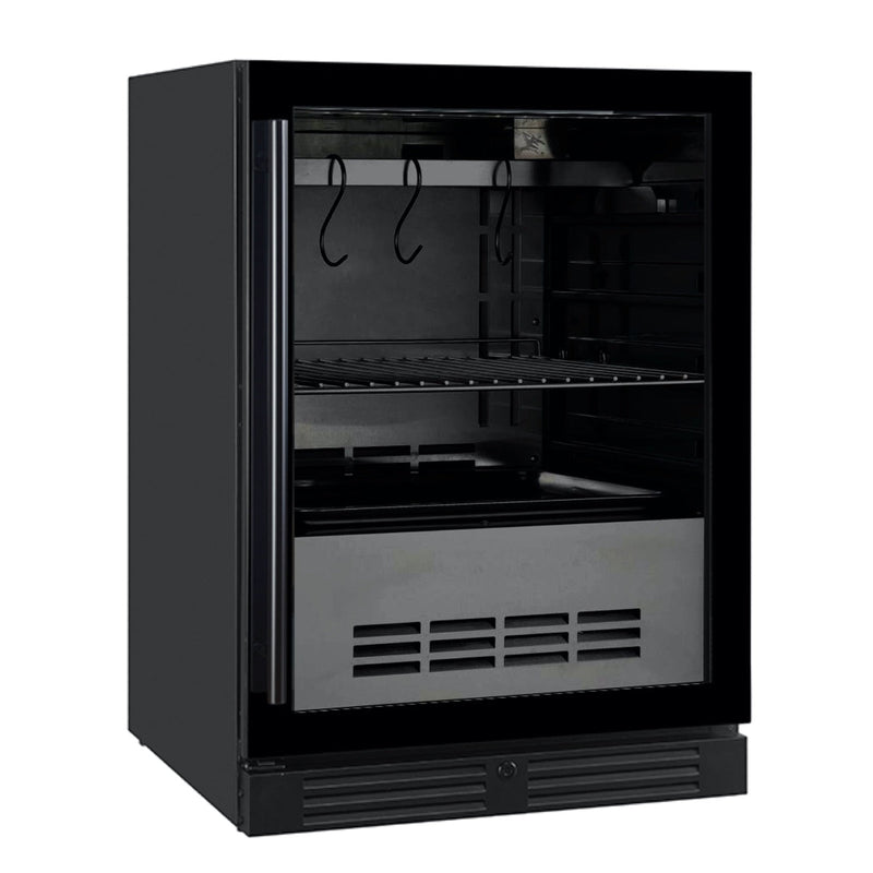 24″ Glass‑Door Meat Aging Fridge (Compact) — CulinaryProfis