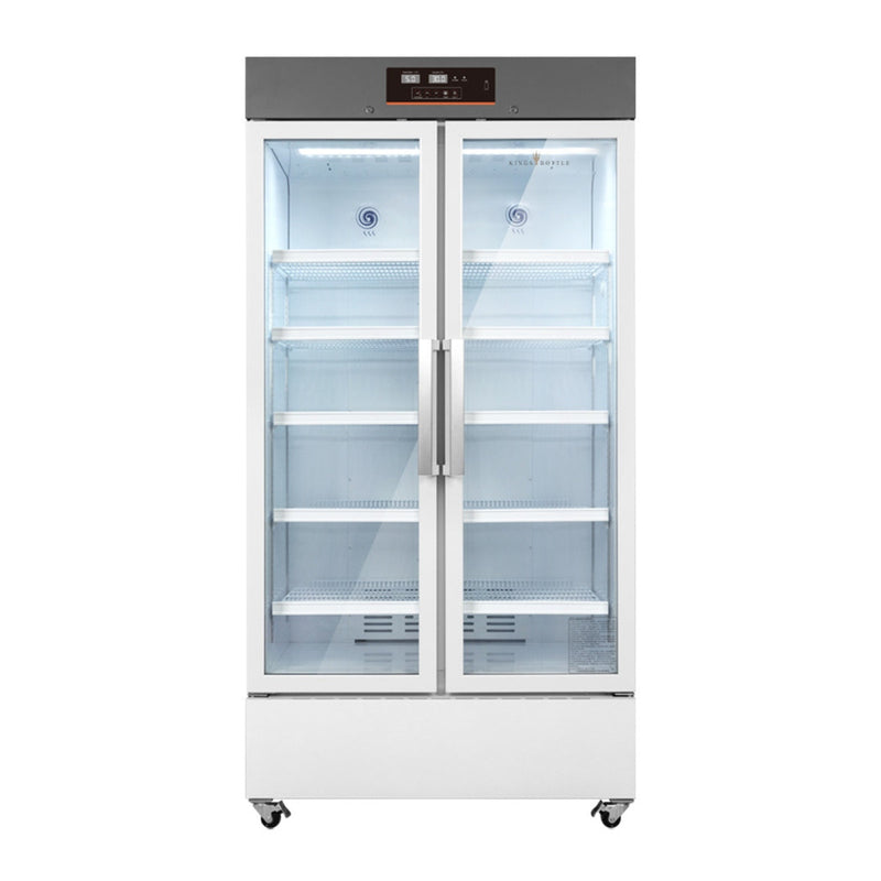2℃～8℃ 756L Upright 2-Door Medical Fridge & Lab Refrigerator KingsBottle.com