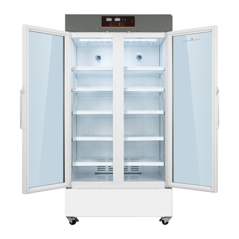 2℃～8℃ 756L Upright 2-Door Medical Fridge & Lab Refrigerator KingsBottle.com