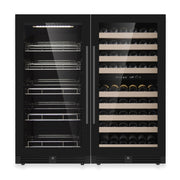 47" High Wine & Beverage Refrigerator Combo with Triple Temp. Zones KingsBottle.com