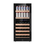 47-Inch Tall Dual Zone Wine and Beverage Hybrid  Center KingsBottle.com