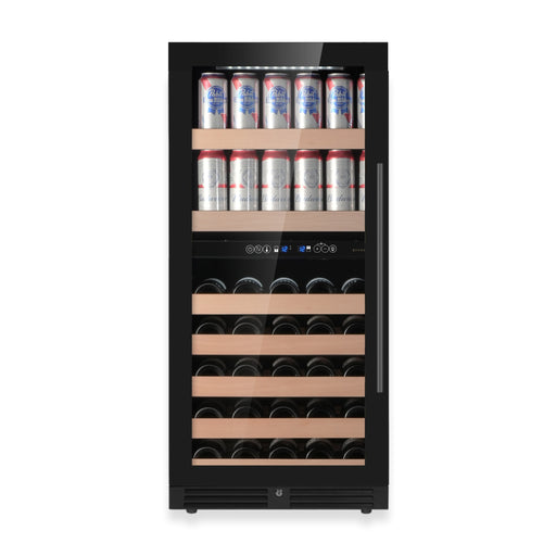 47-Inch Tall Dual Zone Wine and Beverage Hybrid  Center KingsBottle.com