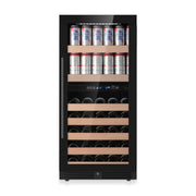 47-Inch Tall Dual Zone Wine and Beverage Hybrid  Center KingsBottle.com
