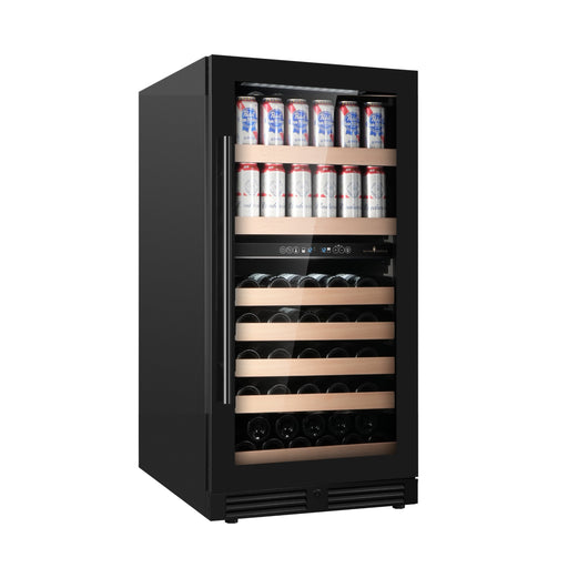 47-Inch Tall Dual Zone Wine and Beverage Hybrid  Center KingsBottle.com