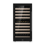 47-Inch Tall Dual Zone Wine Cooler with Low-E Glass Door KingsBottle.com
