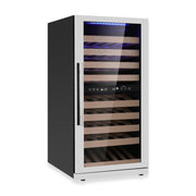 47-Inch Tall Dual Zone Wine Cooler with Low-E Glass Door KingsBottle.com