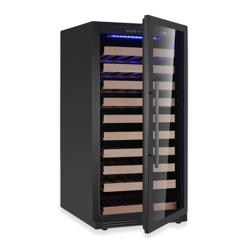 47-Inch Height Single Zone Wine Cooler with Low-E Glass Door KingsBottle.com