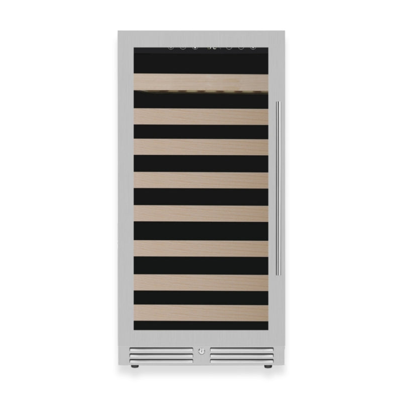 47-Inch Height Single Zone Wine Cooler with Low-E Glass Door KingsBottle.com