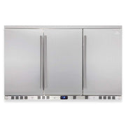 53 Inch Solid 3-Door Outdoor Beverage Drinks Cooler KingsBottle.com