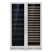 Ultimate Wine & Beverage Upright Refrigerator Combo with Low-E Glass Door KingsBottle.com