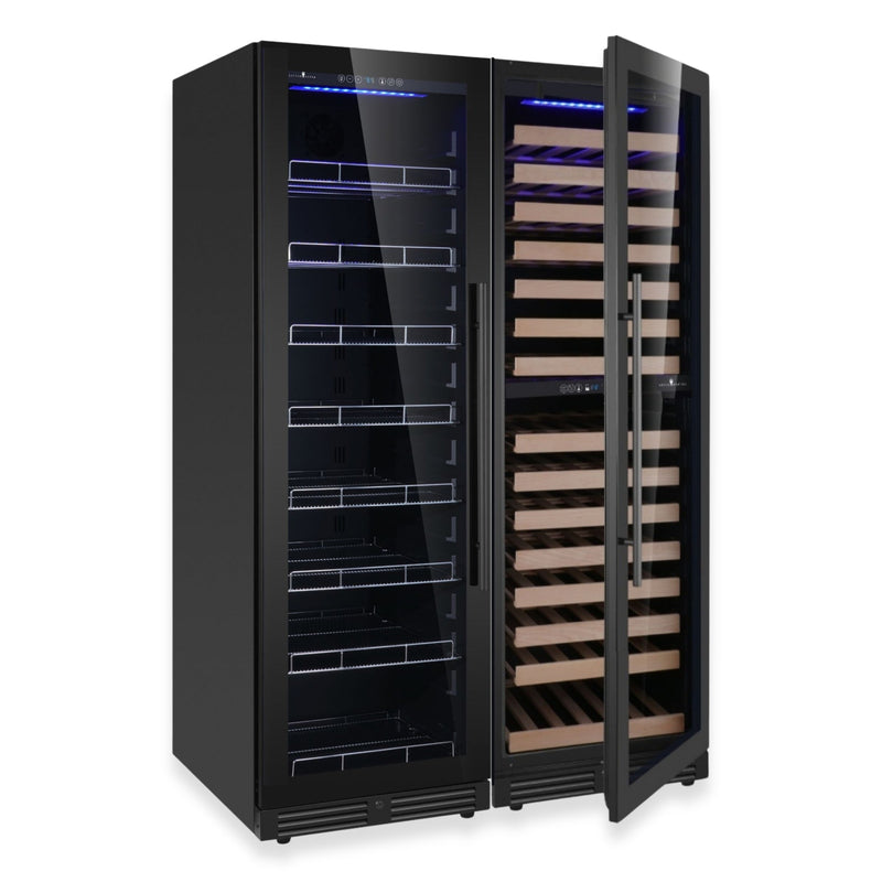 Upright Wine & Beverage cooler Combo With Triple Temp. Zones KingsBottle.com