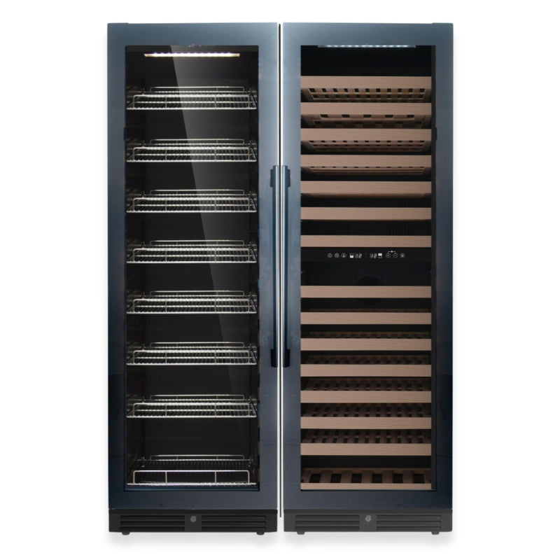 Upright Wine & Beverage cooler Combo With Triple Temp. Zones KingsBottle.com