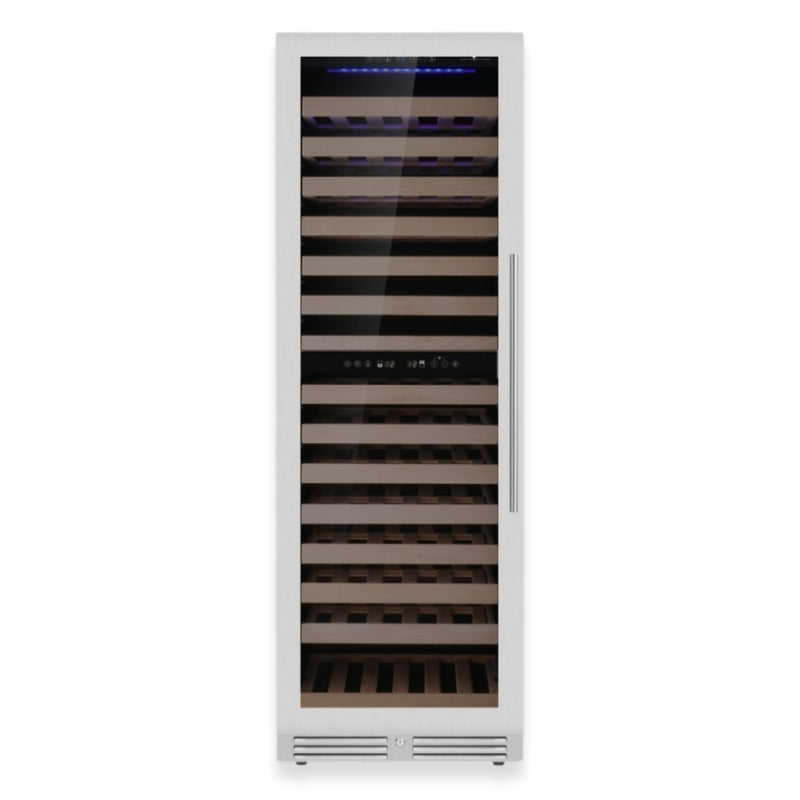 Tall Dual Zone Upright Wine Cooler | Low-E Glass & Silent Cooling KingsBottle.com