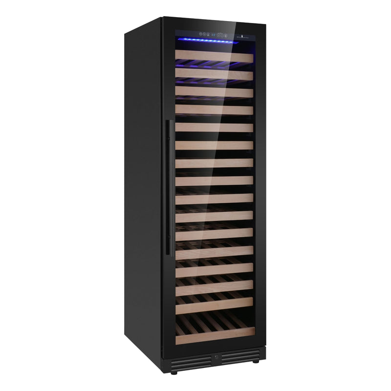 Upright Single Zone Large Wine Cooler With Low-E Glass Door KingsBottle.com