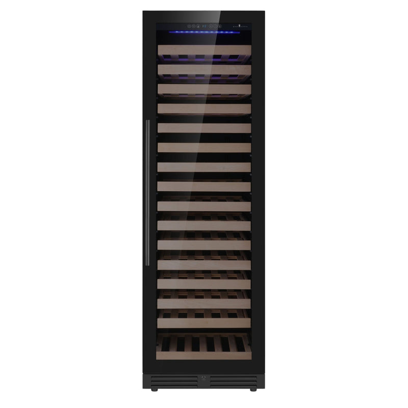 Upright Single Zone Large Wine Cooler With Low-E Glass Door KingsBottle.com
