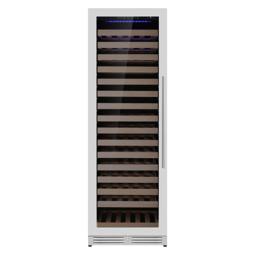 Upright Single Zone Large Wine Cooler With Low-E Glass Door KingsBottle.com