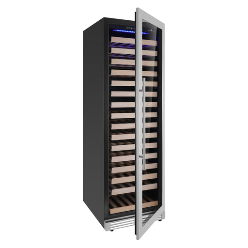 Upright Single Zone Large Wine Cooler With Low-E Glass Door KingsBottle.com