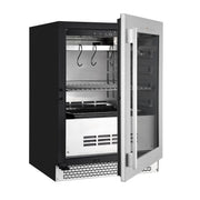 24″ Glass‑Door Meat Aging Fridge (Compact) KingsBottle.com