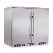 36 Inch Outdoor Beverage Refrigerator 2 Door For Home KingsBottle.com