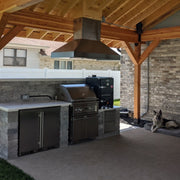36 Inch Outdoor Beverage Refrigerator 2 Door For Home KingsBottle.com