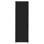 76.5" Tall Single Zone Wine Vault with Solid Black Left Hinge Door Allavino