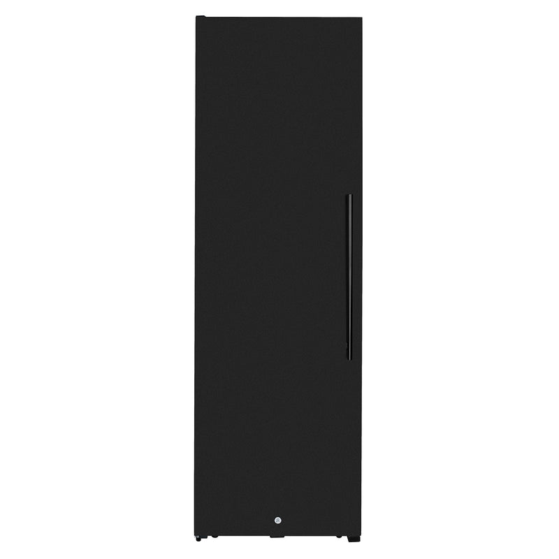 76.5" Tall Single Zone Wine Vault with Solid Black Left Hinge Door Allavino