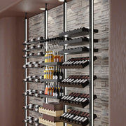 Lumi Nexus Wine Rack System - Floor-to-Ceiling & Floor-to-Wall LED Wine Storage KingsBottle.com