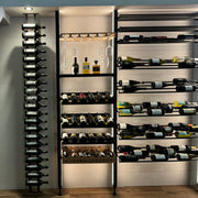 Lumi Nexus Wine Rack System - Floor-to-Ceiling & Floor-to-Wall LED Wine Storage KingsBottle.com
