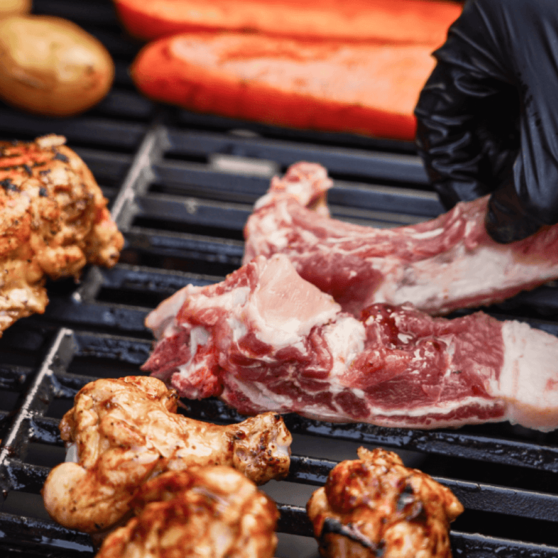 Mesa 220 | Black Foldable Propane Gas Grill Monument Grills