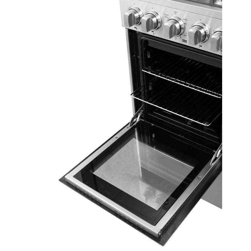 FORNO Lamazze 20" Freestanding Gas Range, FFSGS6265-20 FORNO