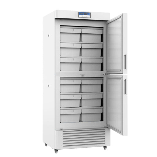 -10~-25°C Low Temperature 450L Two Chambers Biomedical Freezer KingsBottle.com