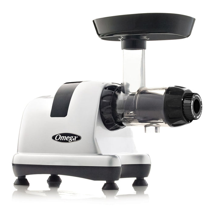Omega MM900HDS 80 RPM Cold Press Celery Juicer - 2HP Equivalent Silver