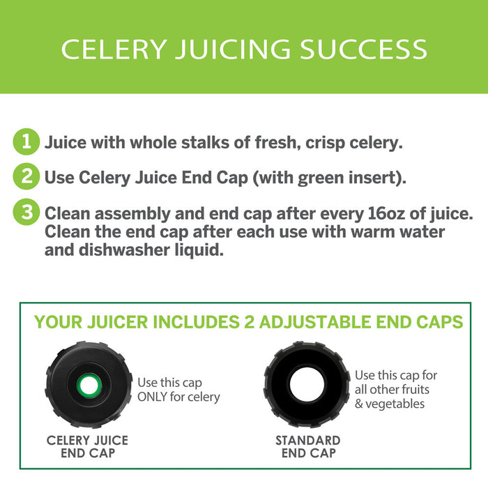 Omega MM900HDS 80 RPM Cold Press Celery Juicer - 2HP Equivalent Silver