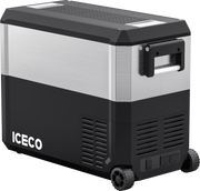 JP50 Pro Dual Zone Wheeled Car Fridge With Cover | ICECO | 50 LT Inca Overland Outfitters