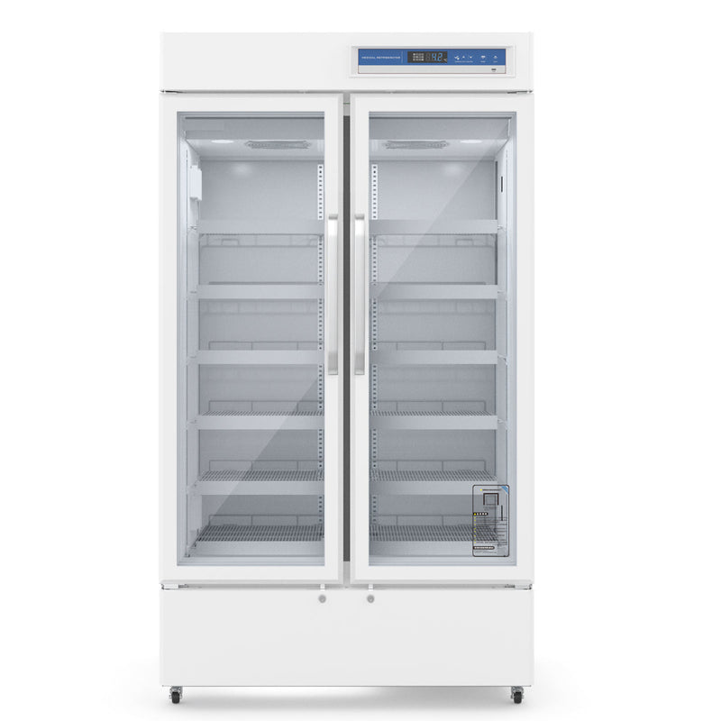 2℃～8℃ 725L Upright 2-Door Medical Fridge & Lab Refrigerator KingsBottle.com
