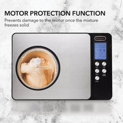 Whynter ICM-220SSY 2 Quart Automatic Compressor Ice Cream Maker & Yogurt Incubator Stainless Steel Finish Whynter