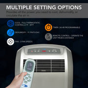 Whynter ARC-12S Portable Air Conditioner 12,000 BTU – Dehumidifier | Cools Up to 400 sq. ft. Whynter
