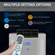 Whynter ARC-122DS Portable Air Conditioner 12,000 BTU – Dual Hose, Dehumidifier | Cools Up to 400 sq. ft. Whynter
