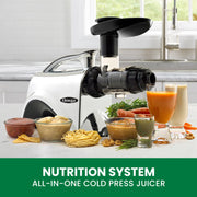 Omega Premium Nutrition System Cold Press Juicer (NC900) Omega Juicers