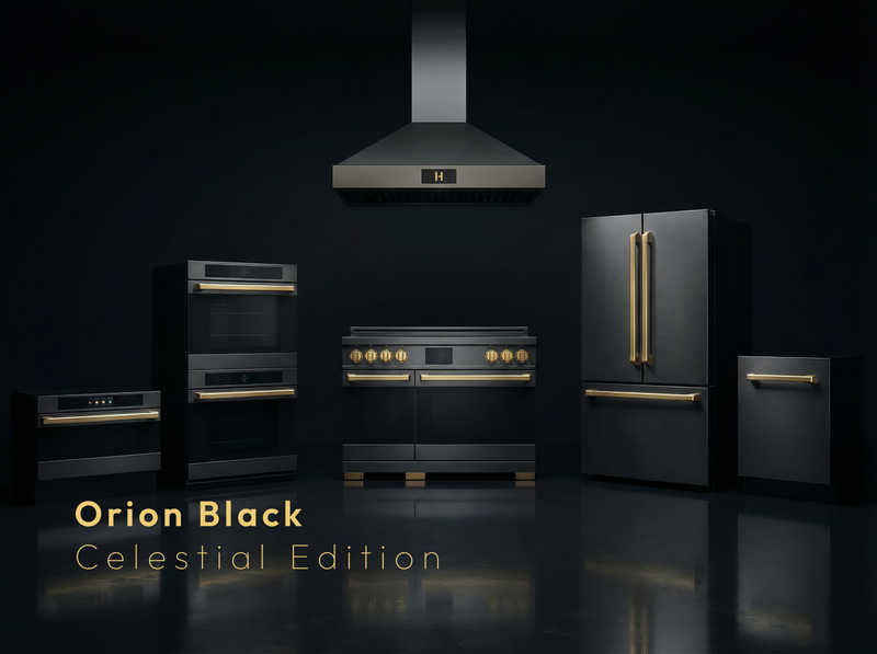 24'' Freezer Built-In Column with Ice Maker – ORION Edition Induction Hardware