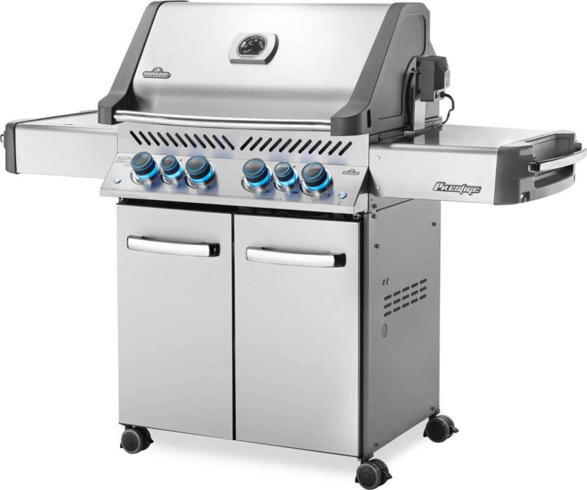 Napoleon Prestige 500 RSIB Gas Grill -with Infrared Side and Rear Burner