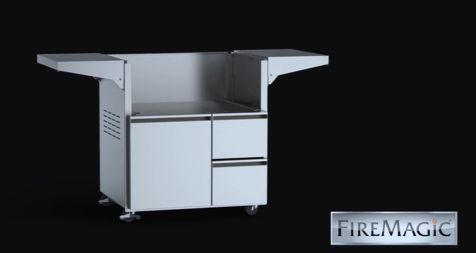 Fire Magic Portable Cart Gas Grill Base