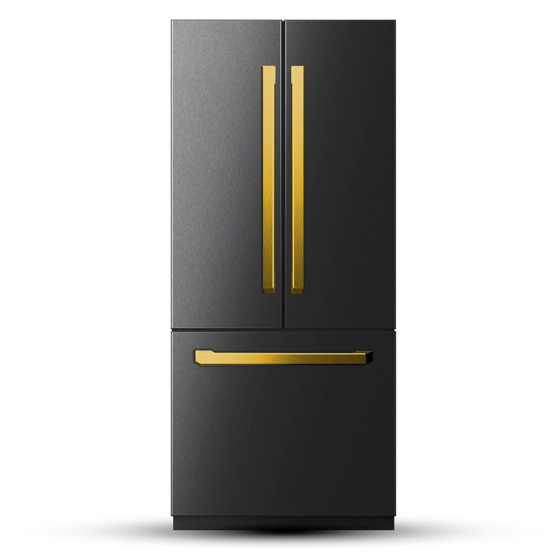 36" French Door Built-In Refrigerator with Freezer, Ice-Maker and Water Dispenser – ORION Edition Induction Hardware