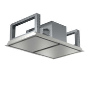 FORNO Arezzo - 44" Ceiling Range Hood with Perimetric Heat, Odor, Gases and Steam  Air Capture, FRHRE5312-44 FORNO
