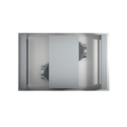 FORNO Arezzo - 44" Ceiling Range Hood with Perimetric Heat, Odor, Gases and Steam  Air Capture, FRHRE5312-44 FORNO