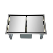 FORNO Arezzo - 44" Ceiling Range Hood with Perimetric Heat, Odor, Gases and Steam  Air Capture, FRHRE5312-44 FORNO