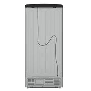 FORNO Luigi 18 cu.ft. French Door Refrigerator Black, Antique Brass Handles, FFFFD1791-33BLK FORNO