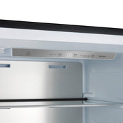 FORNO Maderno 60" 27.2 cu. ft. Convertible Refrigerator and Freezer with Modern Trim Kit in Black with Stainless Steel Handles- FFFFD1722-60MG-BLK FORNO