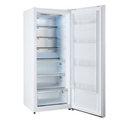 FORNO Maderno 28" 13.6 cu.ft. Right Swing Built-In Convertible Refrigerator/Freezer in White with Antique Brass Handle- FFFFD1722-28WHT-RS FORNO