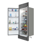 FORNO Maderno 28" Built-In Convertible Refrigerator, 13.6 cu.ft. Right Swing with Decorative Grill - 32" Wide, FFFFD1722-32LS FORNO